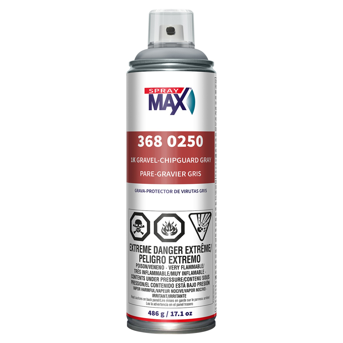 SprayMax 1K Gravel Guard Grey (500 mL)