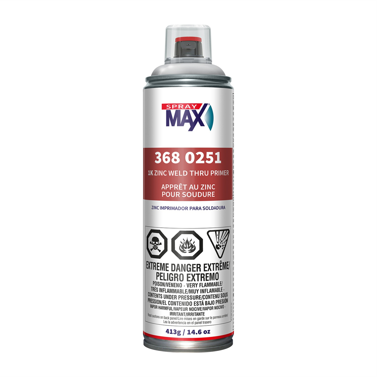 SprayMax 1K Zinc Weld-Thru Primer (500 mL)