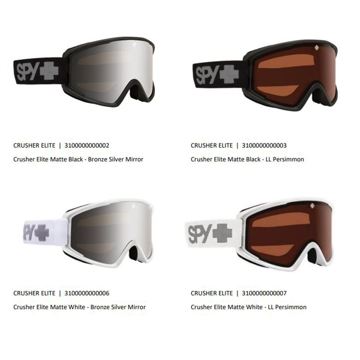 Spy Optics Snow Goggle Kit