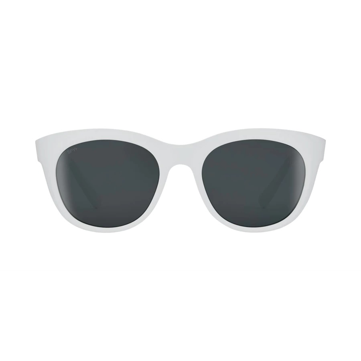 SPY OPTIC INC Boundless Matte White - Gray Black Mirror Sunglasses