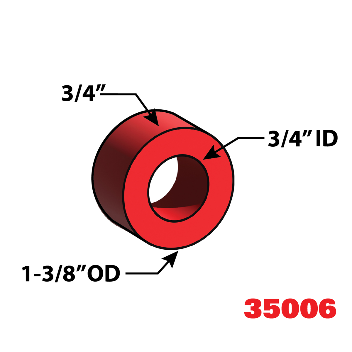 Specialty Products Company TANDEM SHIM-KENWTH 3/4" (6)