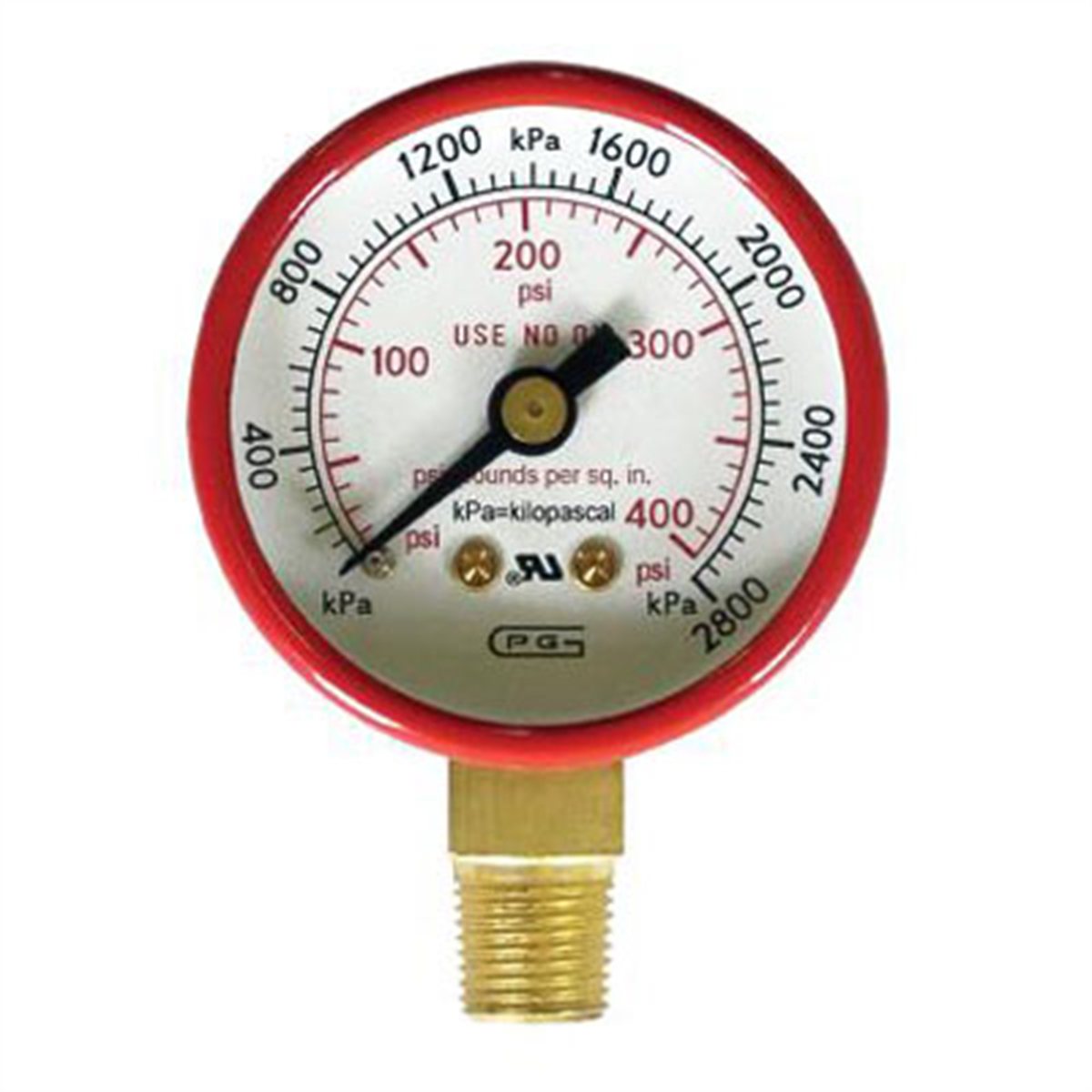 Shark Industries Oxy-Ace 50mm Gg 1/4" NPT 0-400