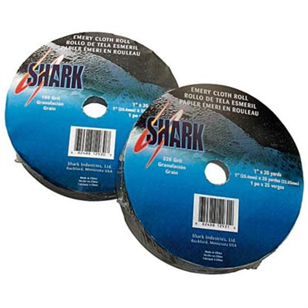 Shark Industries Emery Clth Roll 120 Grit 1"x10