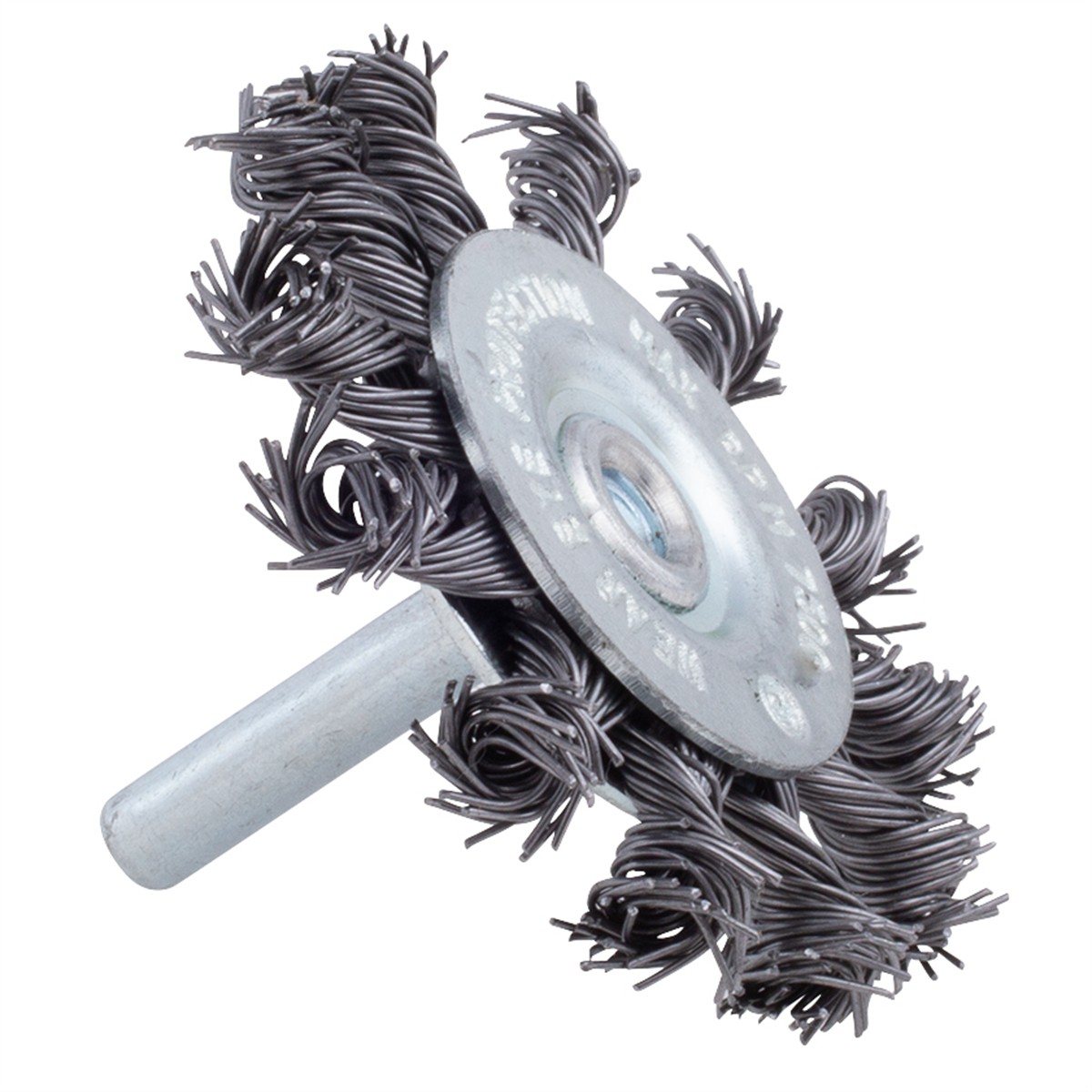 Shark Welding 2-inch Mini Knotted Wire Wheel on 1/4-inch Mandrel