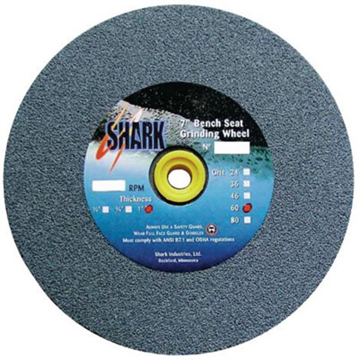 GRINDING WHEEL 6" 3/4" COARSE