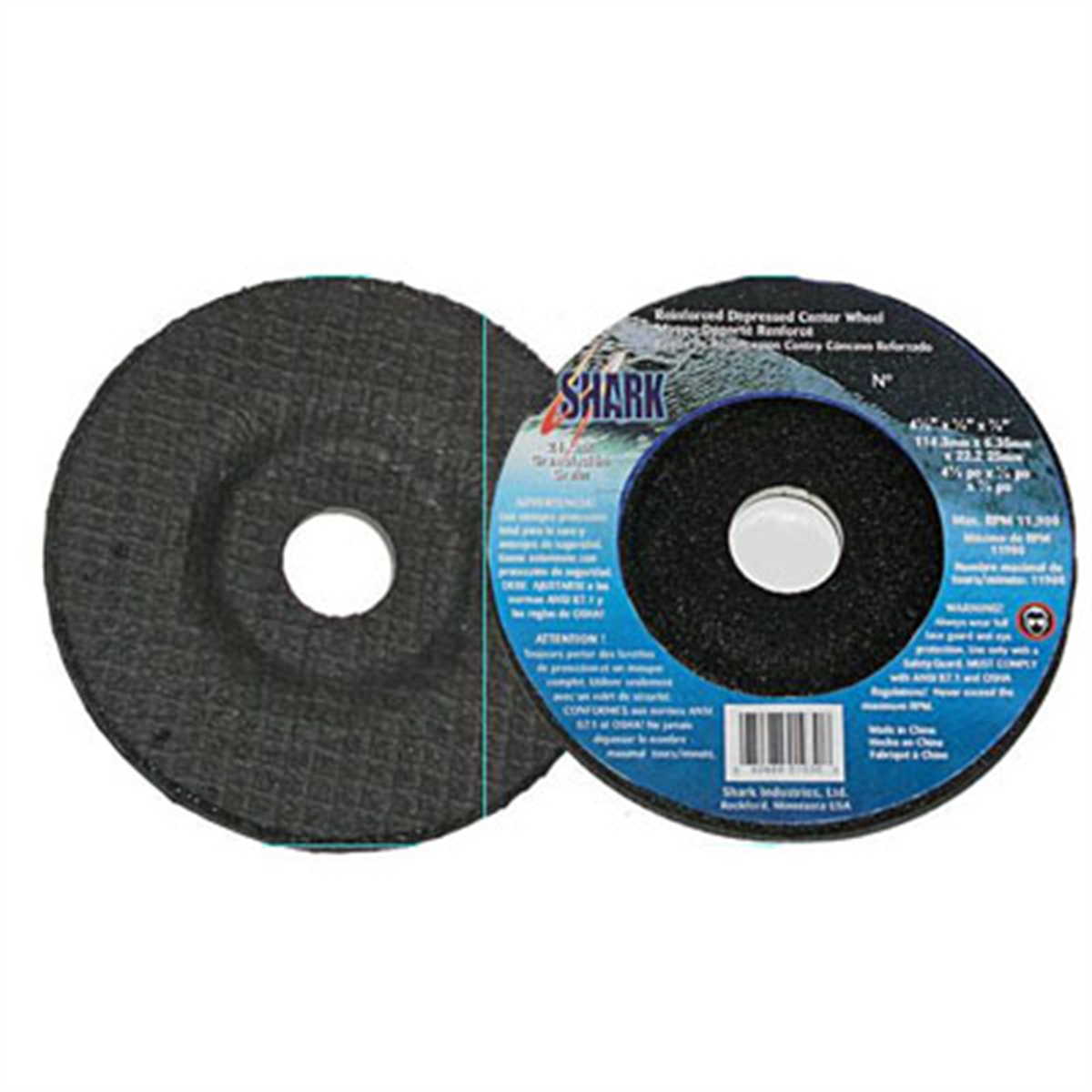 Shark Industries 5pk 2"mini Grind.wheel 120grit