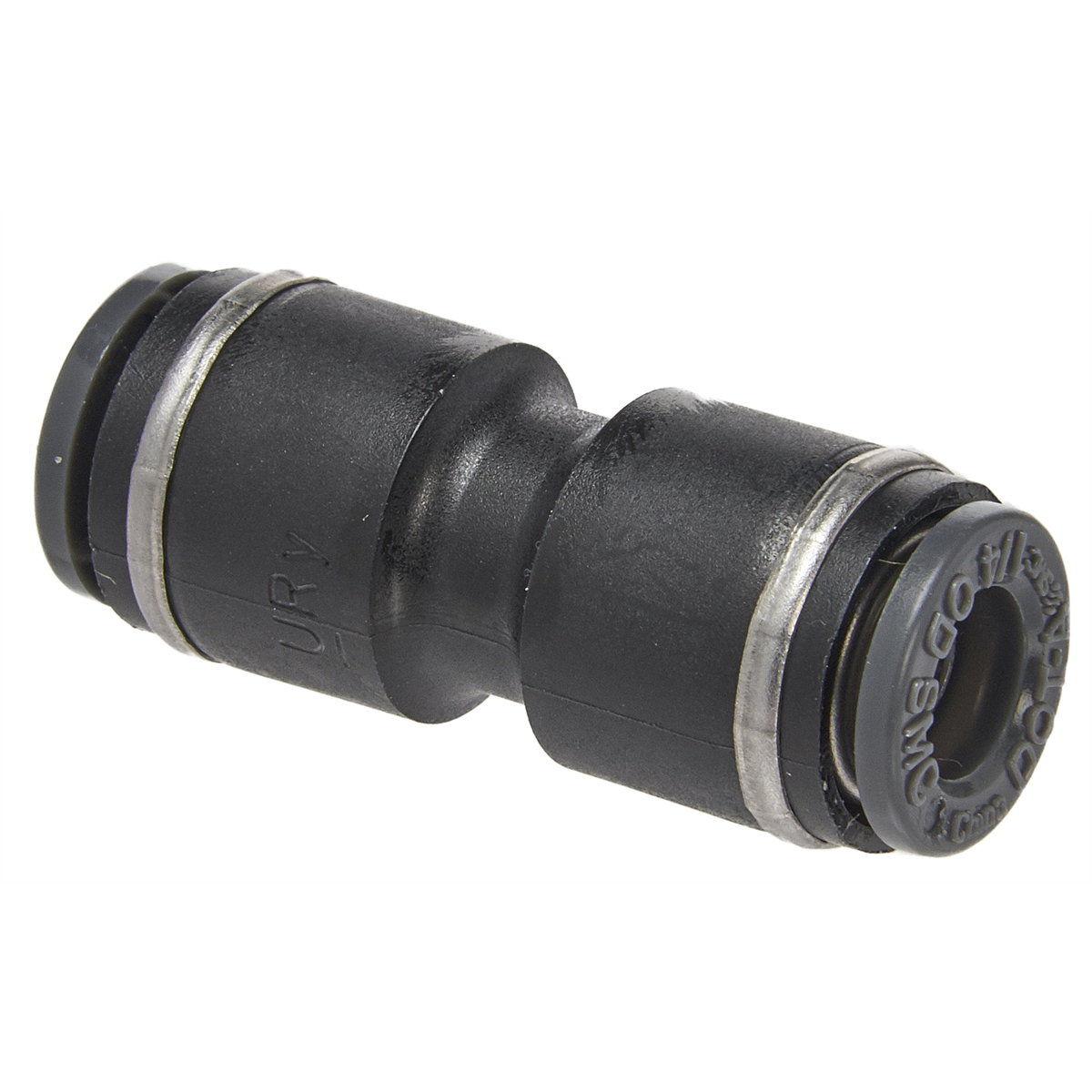 S.u.r.&r. Straight Union 1/4" Tube (2)