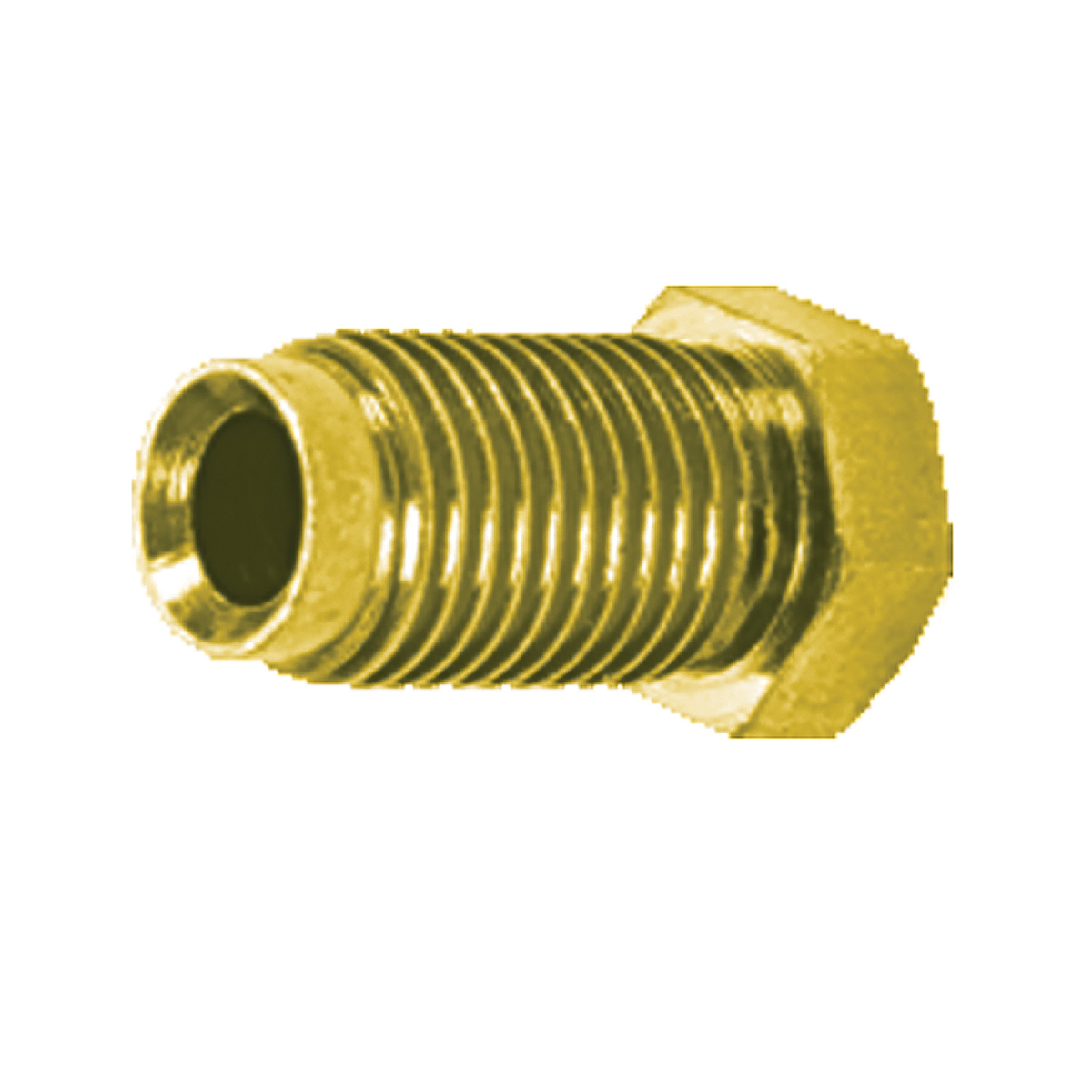 S.U.R.&R. 3/8 Inch-24 Bubble Flare Nut - 4 Piece