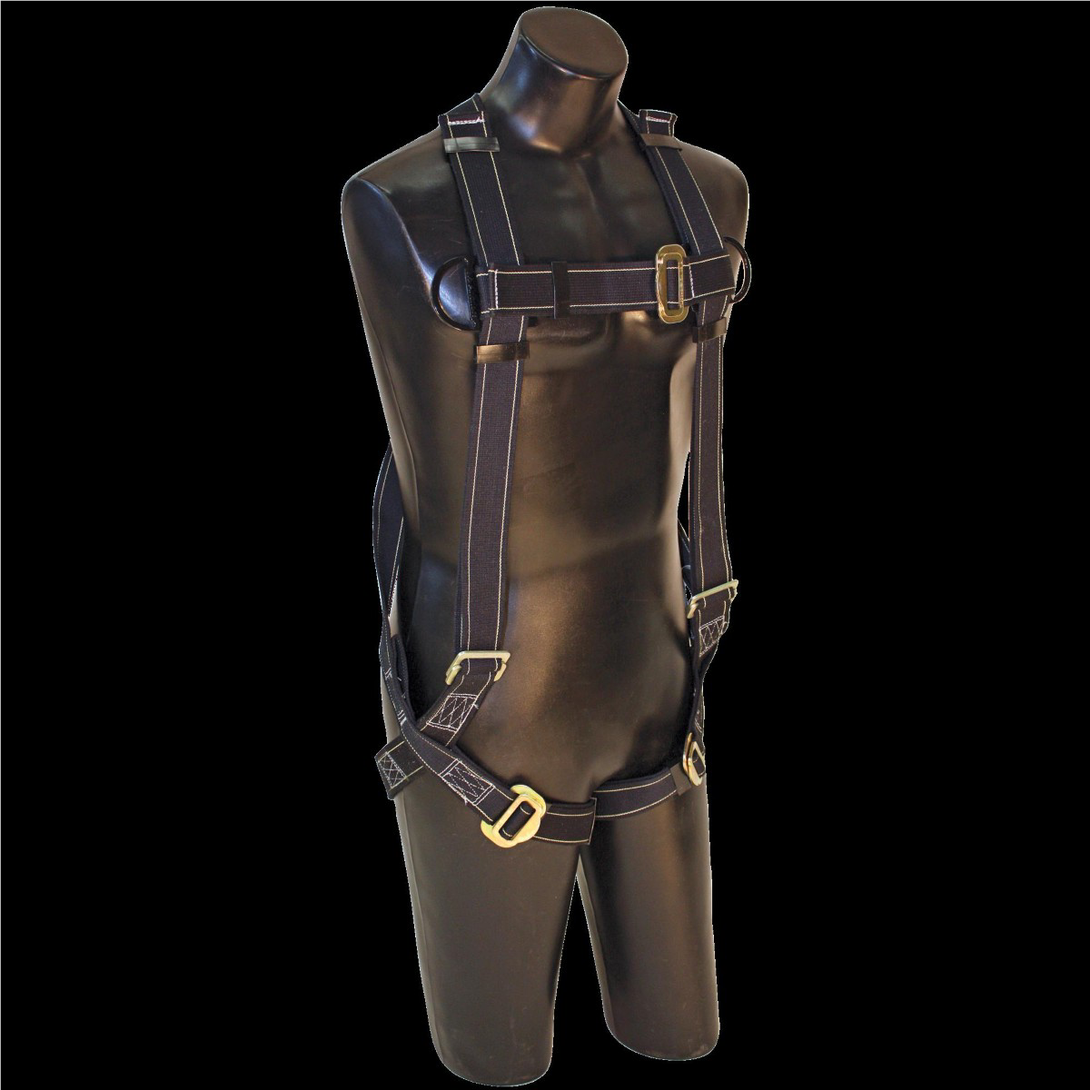 Fall Safe Safety Harness - A-series Nomex / Kevlar Web - Nomex / Kevlar Vest Style - Back, Pass Through, Pass Through - Size: Small