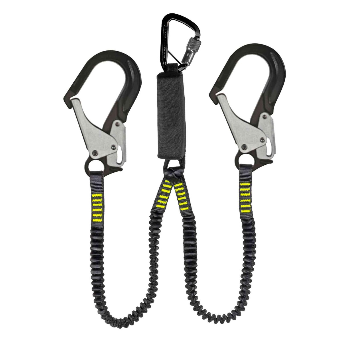 FALL SAFE Lanyard - GRIPPA Series - Positioning - Adjustable Rope Work - Length: 6-feet