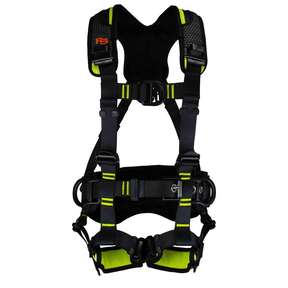 FALL SAFE Safety Harness - CONSTRUCTION COMFORT Series - Climbing / Positioning - Size: 2XL