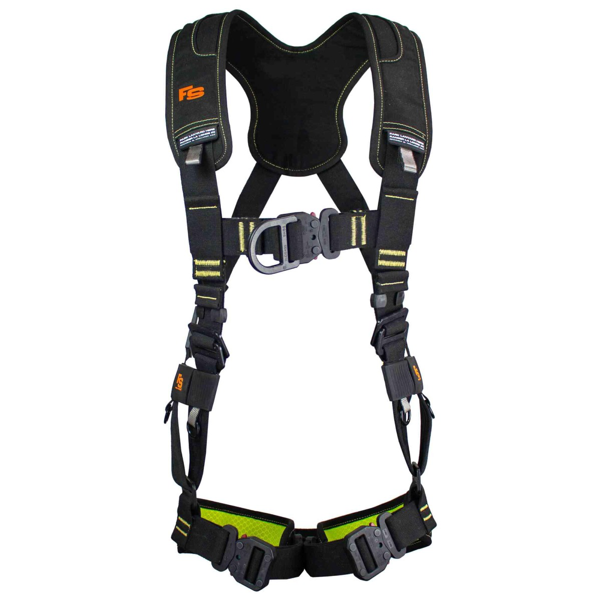 FALL SAFE Safety Harness - ARC FLASH COMFORT Series - Vest Style Climbing - Size: 2XL