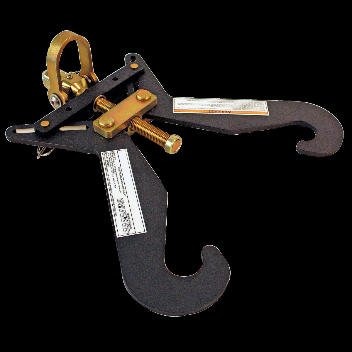 FALL SAFE Lanyard - STRETX Series - Shock-Absorbing - Twin Leg - Aluminum Rebar Hooks - Length:  6-feet