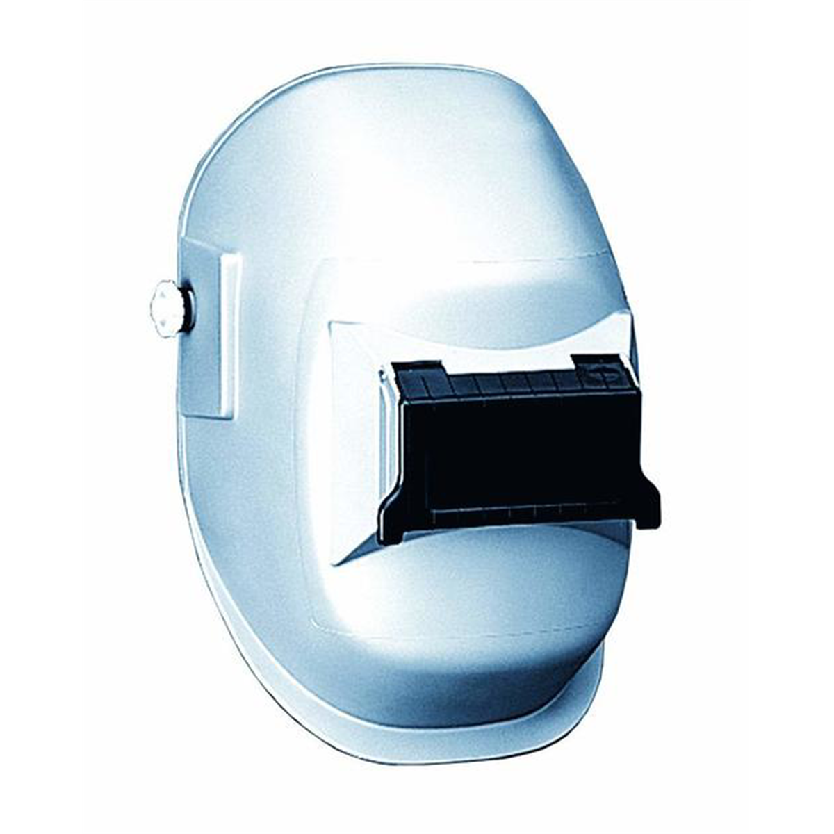 Sellstrom Welding Helmet - Passive - Nylon - Lift Front  - 2" x 4.25" Viewing Area - Shade 10 - Ratcheting Headgear - Silver - 290 Series