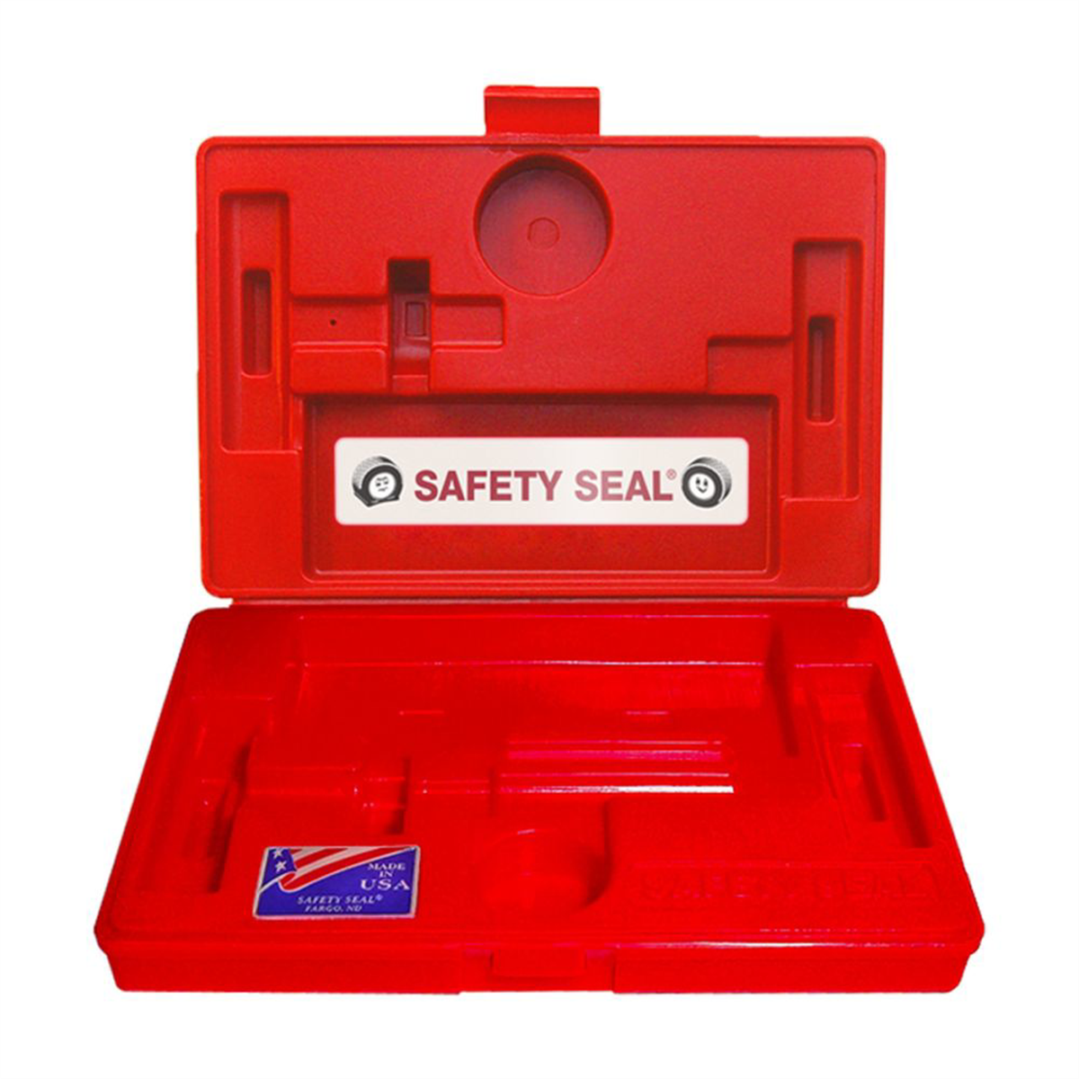 Safety Seal Empty Plastic Deluxe Box