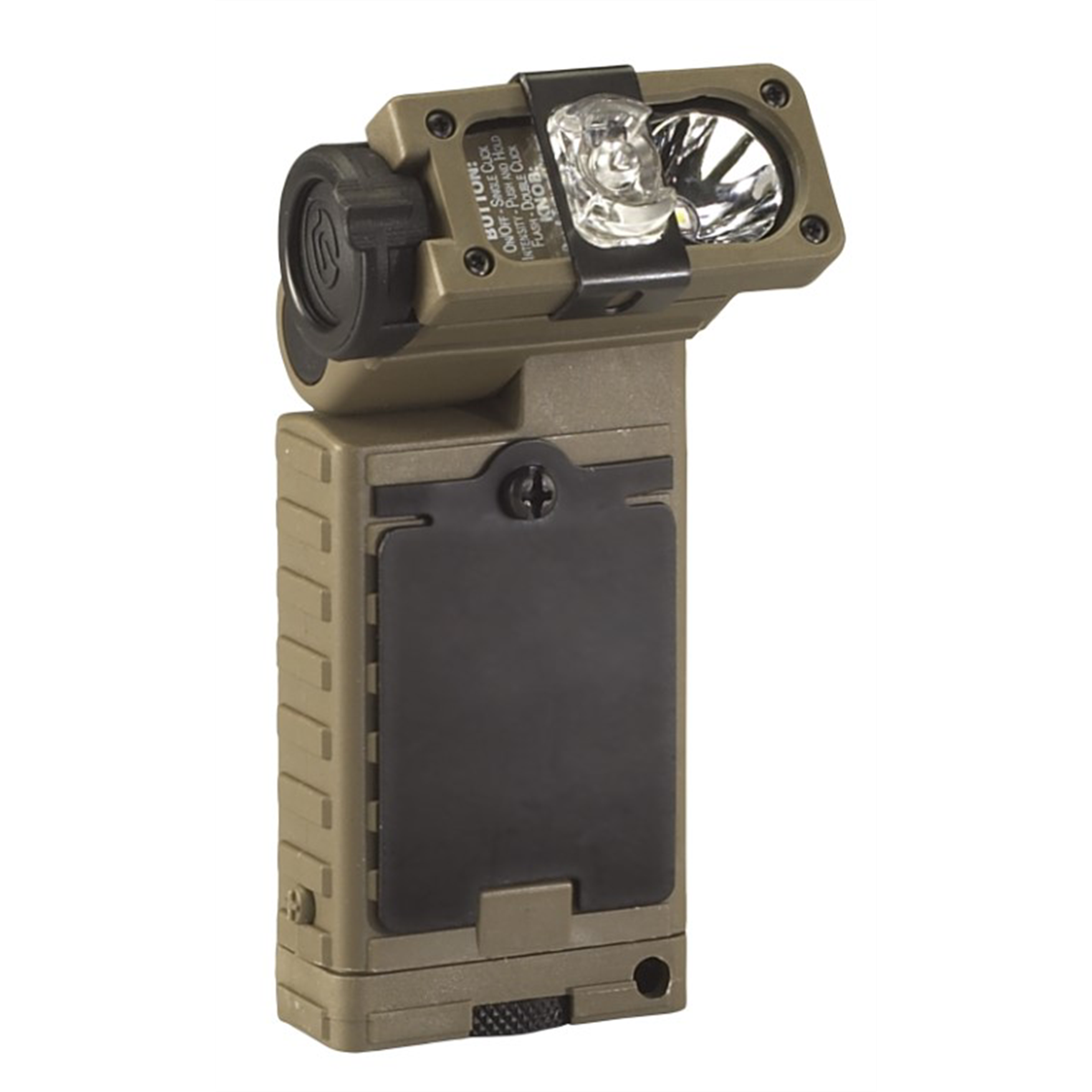 Streamlight Sidewinder Rescue - White, Green, Blue, IR LEDs - Includes E-Mount and (2) &ldquo;AA&rdquo; Alkaline Batteries - Box - Coyote