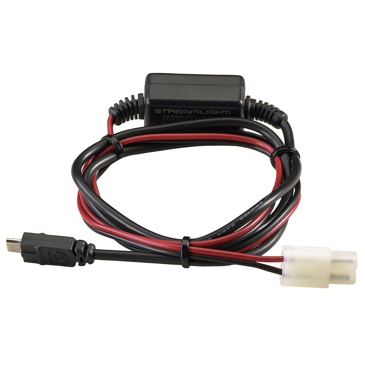 Streamlight 12v Dc Usb Cord - Dualie Rechargeable - Black