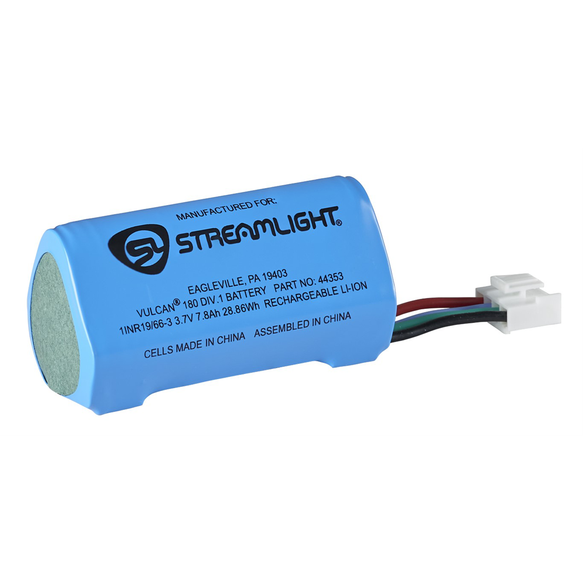 Streamlight Lithium-ion Battery - Vulcan 180 Div 1 - Blue
