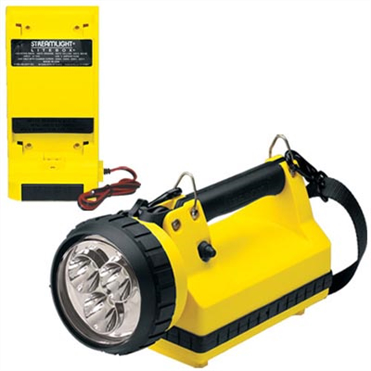Streamlight E-Spot LiteBox Rechargeable Spot Beam Lantern with Vehicle Mount System - Yellow