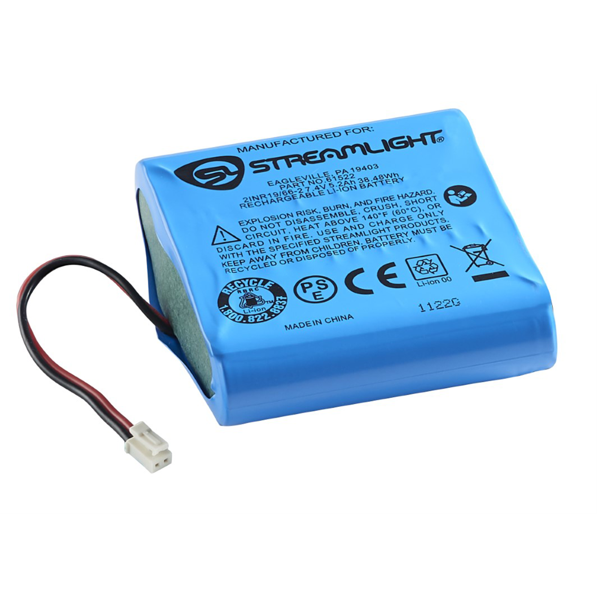 Streamlight Lithium-ion Battery - Beartrap Series - Blue