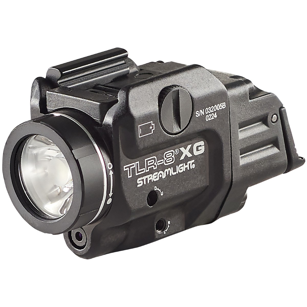 Streamlight Tlr-8 X G - Includes High And Low Switches, (1) Cr123a Lithium Battery, Multi-tool, And Key Kit - Box - Black