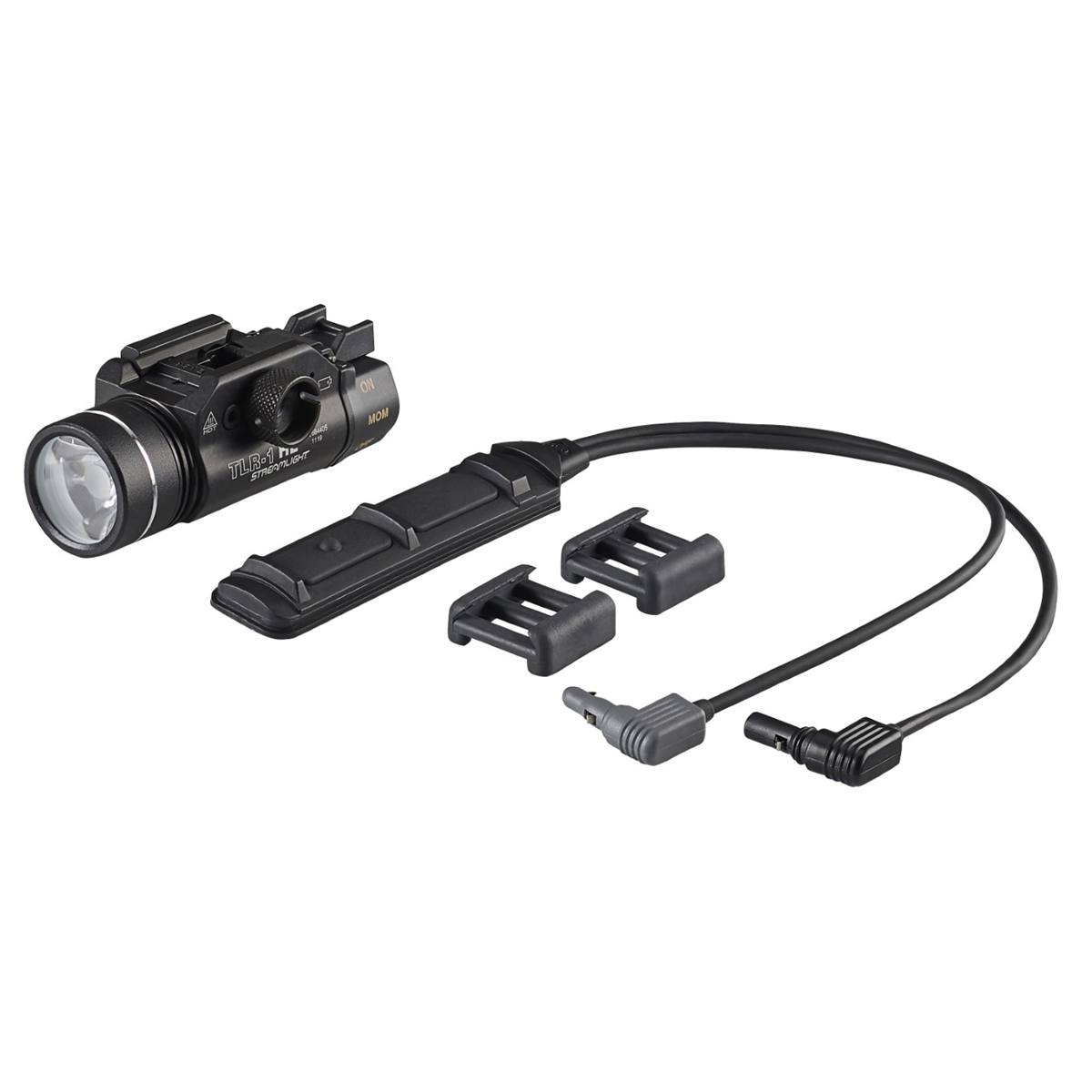 Streamlight TLR-4 Compact Tactical Light with Red Laser for H&K USP Full-Size Weapon, Black