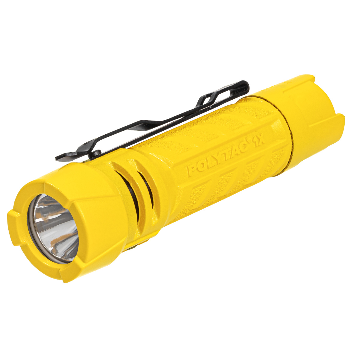 Streamlight PolyTac 1X Multi-Fuel Polymer Flashlight - Includes CR123A lithium and AA alkaline battery - Yellow