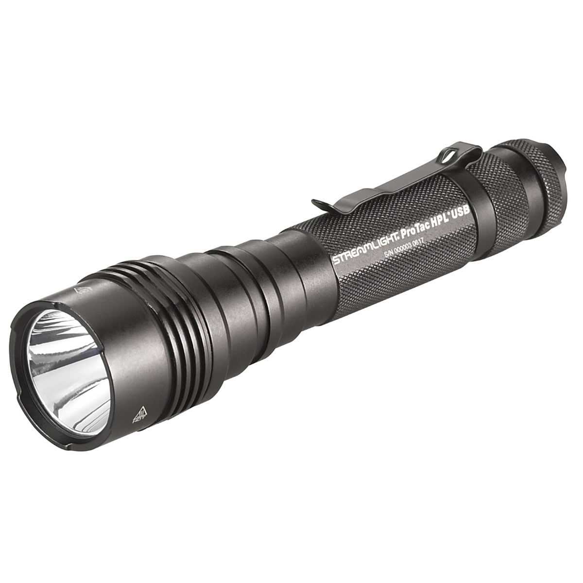 Streamlight 1000 Lumen ProTac HPL USB - Includes USB cord and holster - Box - Black