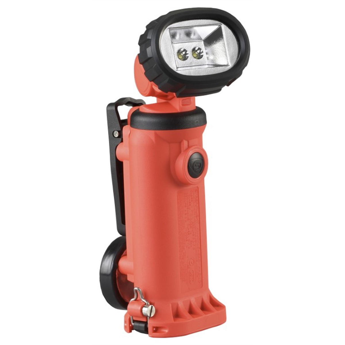 Streamlight Knucklehead HAZ-LO Flood Intrinsically Safe Alkaline Work Light with Articulating Head, Orange