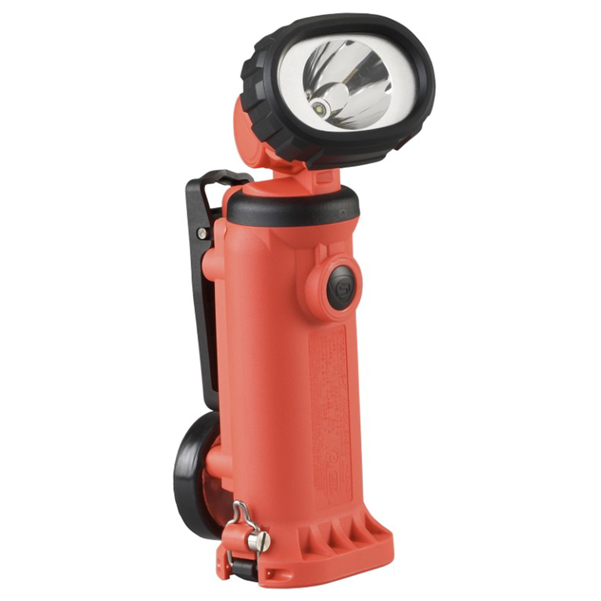 Streamlight Knucklehead HAZ-LO Spot Intrinsically Safe Alkaline Work Light with Articulating Head, Orange