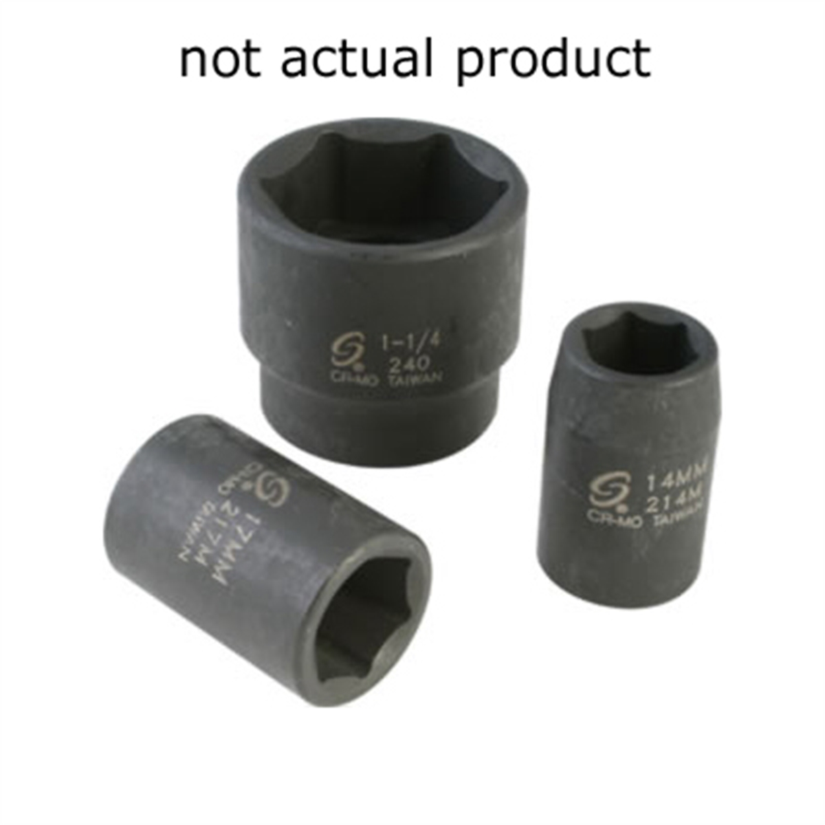 Sunex 1/2" Dr. 20mm 12 Point Deep Universal Impact Socket
