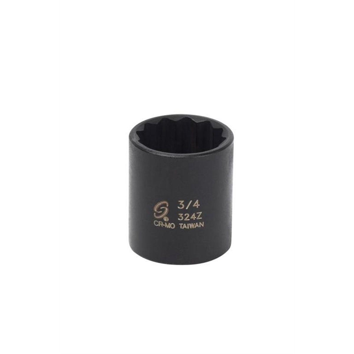 Sunex 3/8" Dr. 3/4" 12 Point Impact Socket
