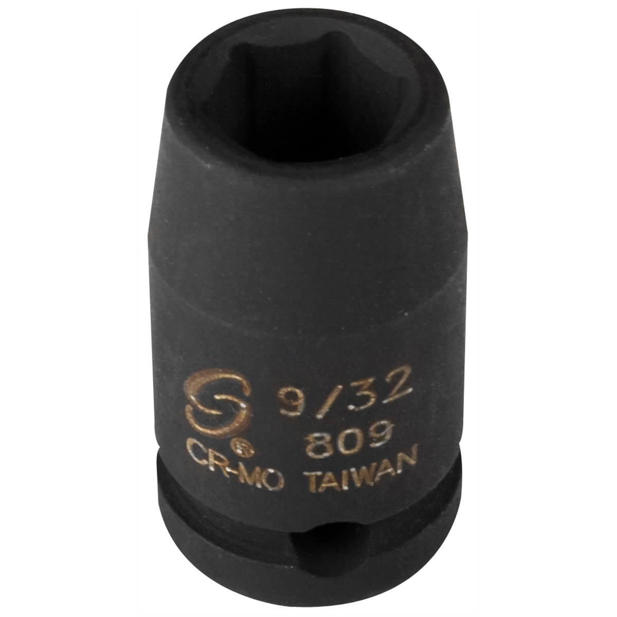 SUNEX SOCKET IMPACT 9/32 1/4IN. DRIVE STD 6 POINT