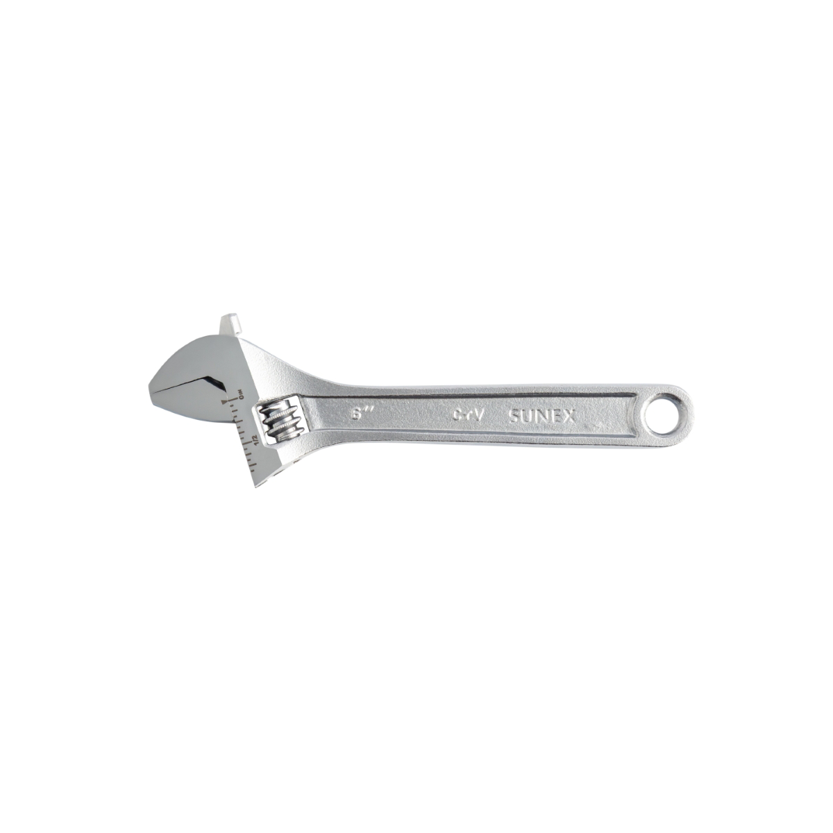Sunex 6 Inch Chrome Adjustable Wrench