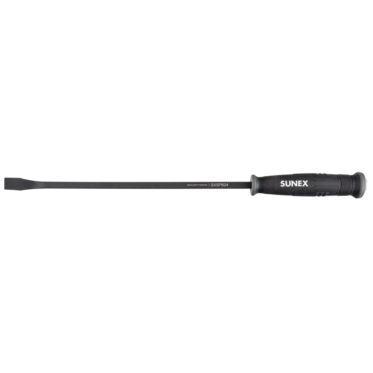 SUNEX 1/2 by 24 Inch Pry Bar w Striking Cap