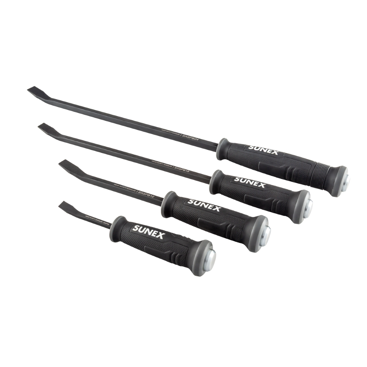 SUNEX 4  Piece. Striking Pry Bar Set