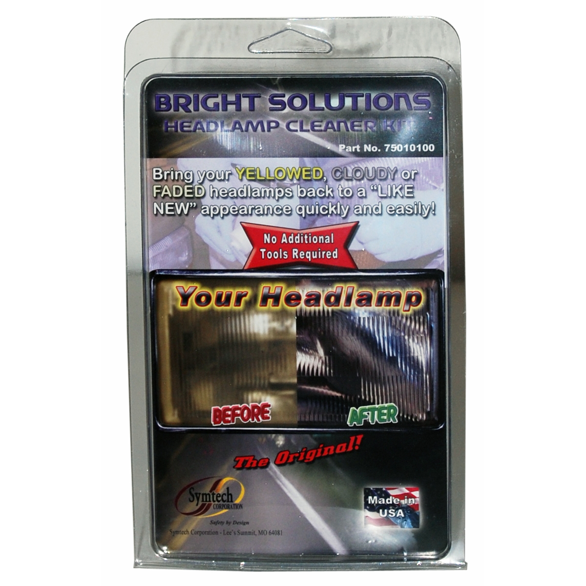 Symtech BRIGHT SOLUTIONS HEADLAMP CLEANER KIT