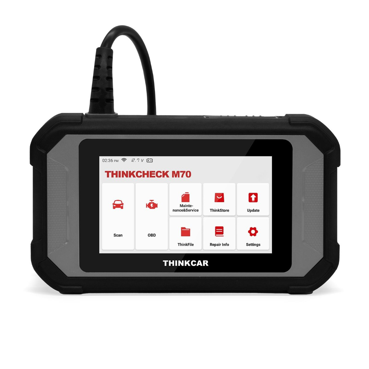 Thinkcar Tech Co. THINKCHECK M70 - 5-inch Full System OBD2 Scanner Car Code Reader Tablet Comprehensive Vehicle Diagnostic Scan Tool