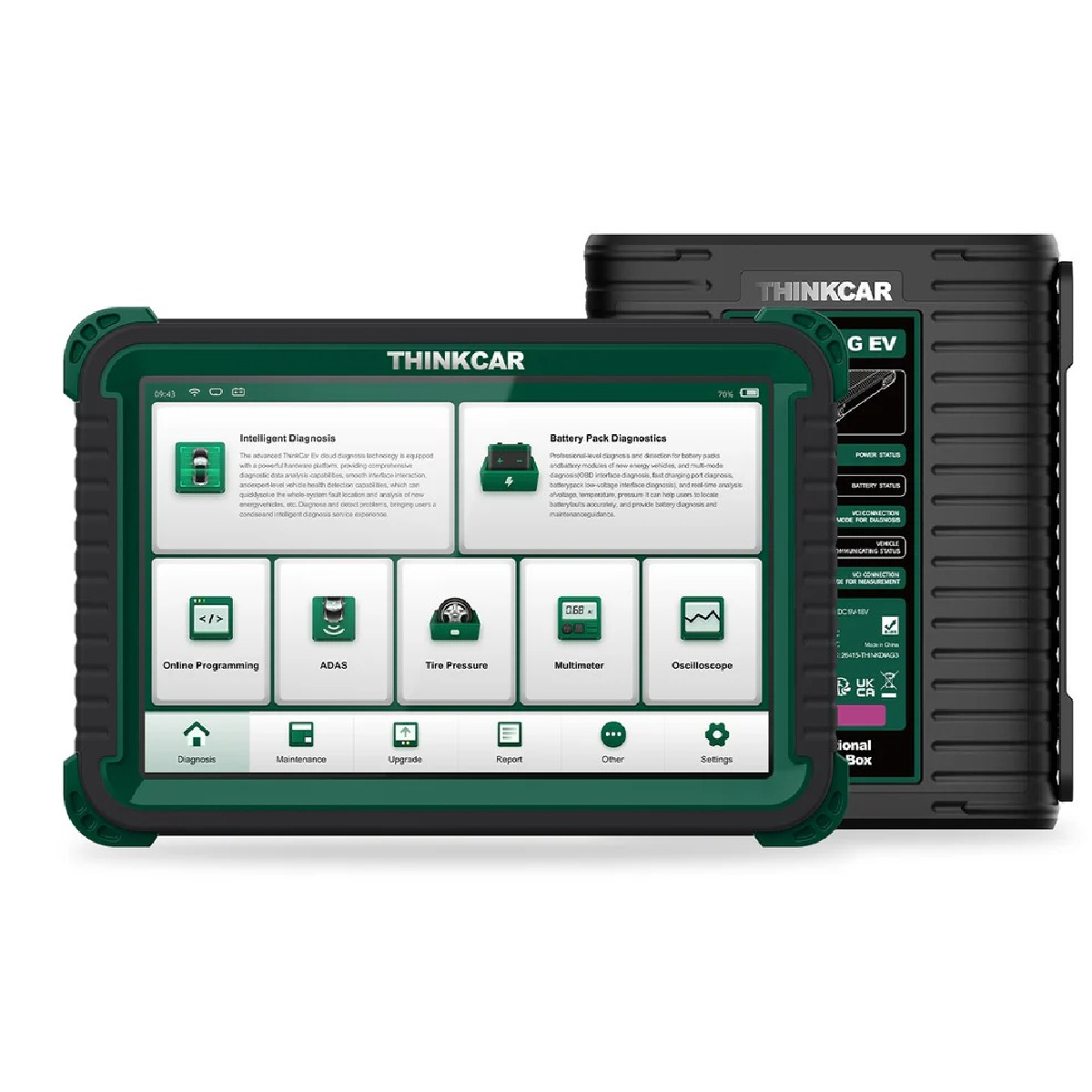 Thinkcar Tech Co. PLATINUM EVD - Advanced Electric Vehicles Diagnostic Scanner Tools OBD2 Enhanced Car Code Reader