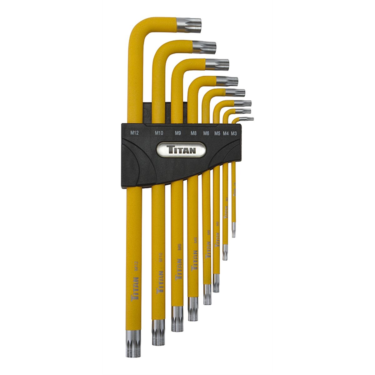 TITAN 8-PC TRIPLE SQUARE L-SHAPED WRENCH S