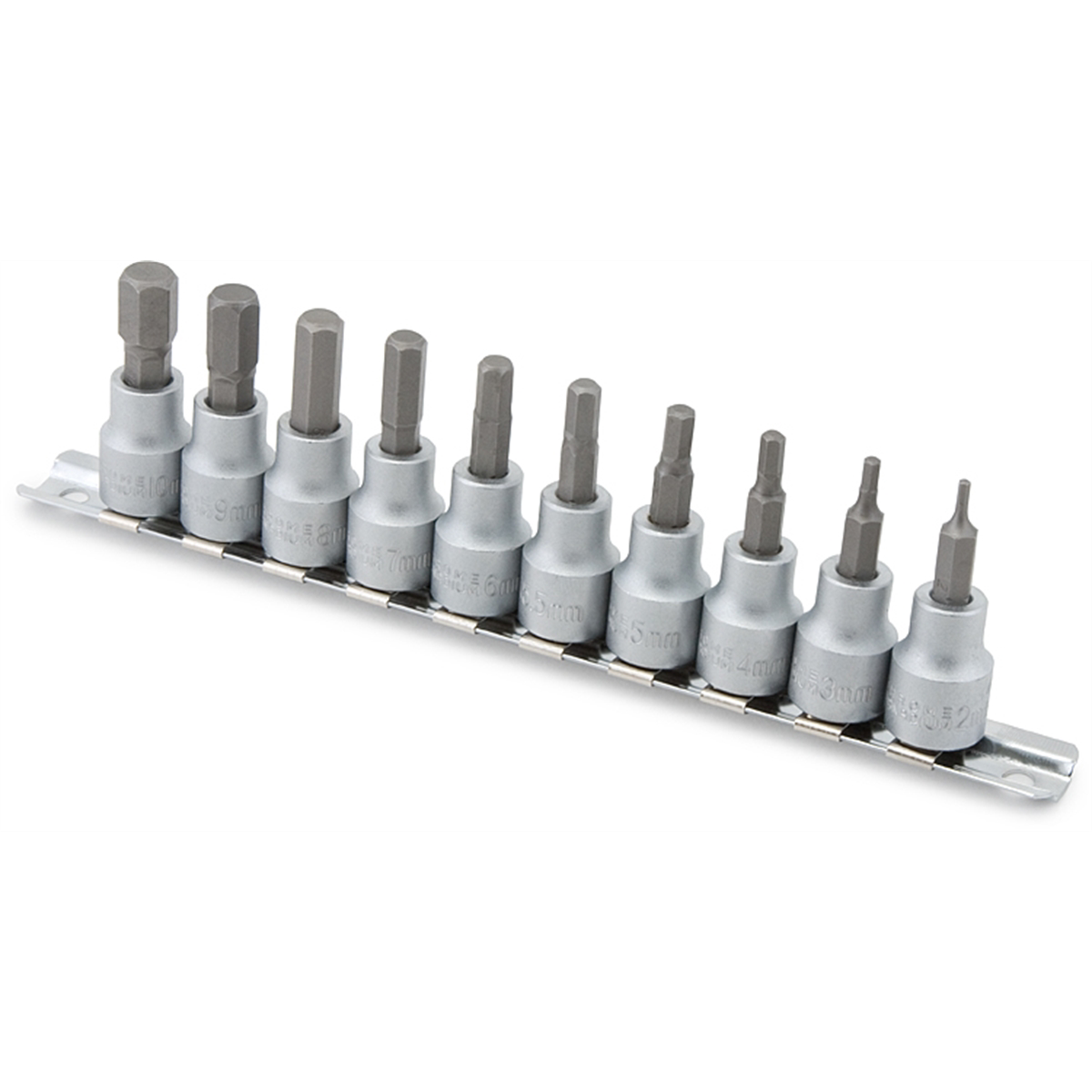 TITAN 10-PC 3/8" DR METRIC HEX BIT S