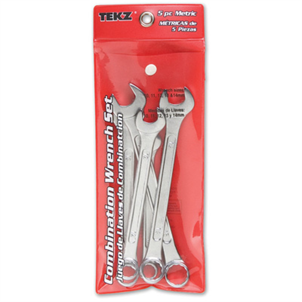 TITAN 5PC METRIC COMBINATION WRENCH SET