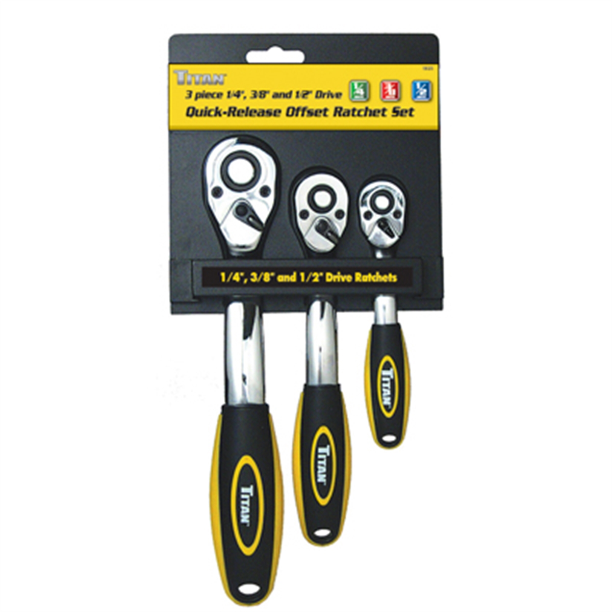TITAN 3PC QK-RELEASE OFFSET RATCHET
