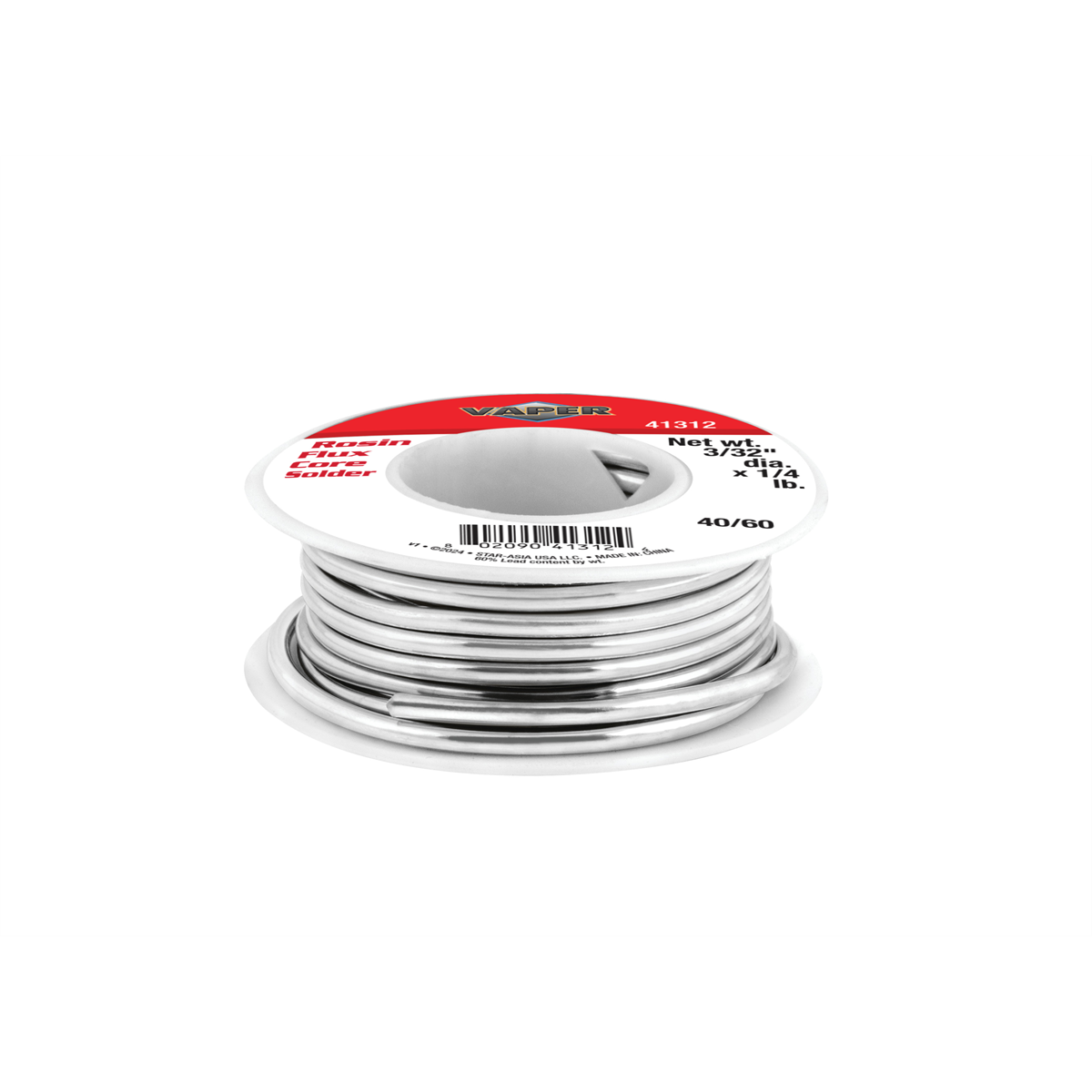 TITAN Rosin Flux Core Solder 3/32 in. x 1/4 lb.