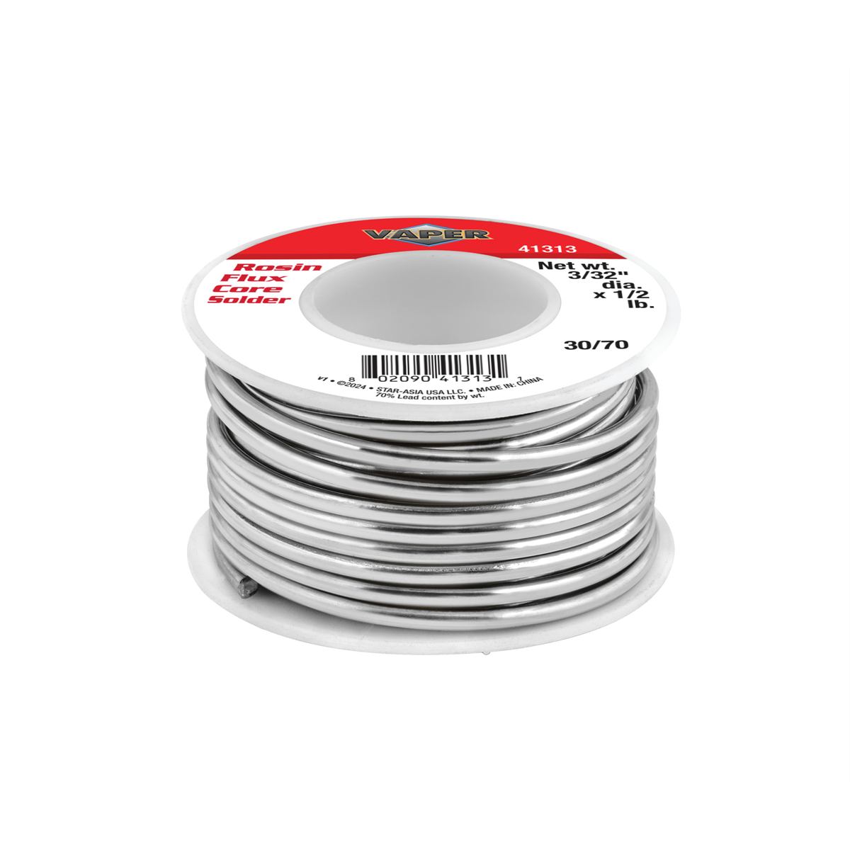 TITAN Rosin Flux Core Solder 3/32 in. x 1/2 lb.