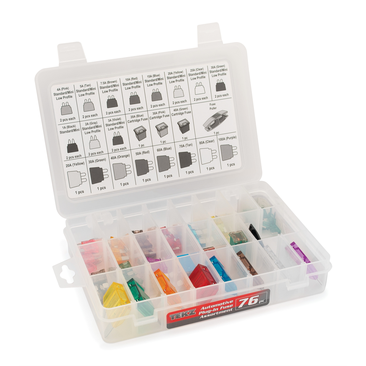 TITAN Auto Plug-In Fuse Assortment (76-Piece)