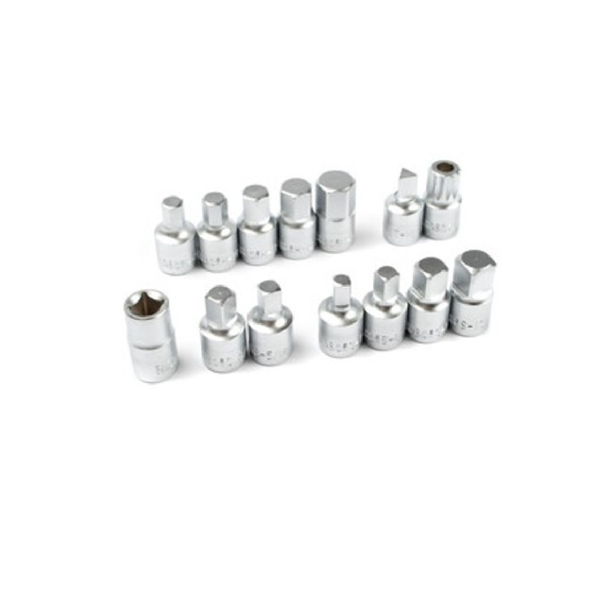 TITAN 14 pc. 3/8 in. Drive Master Drain Plug Key Set