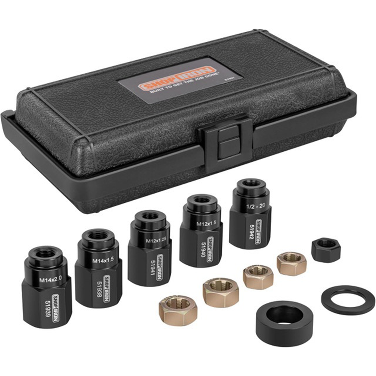 Titan 12 Pc. Wheel Stud Installation & Rethread Kit