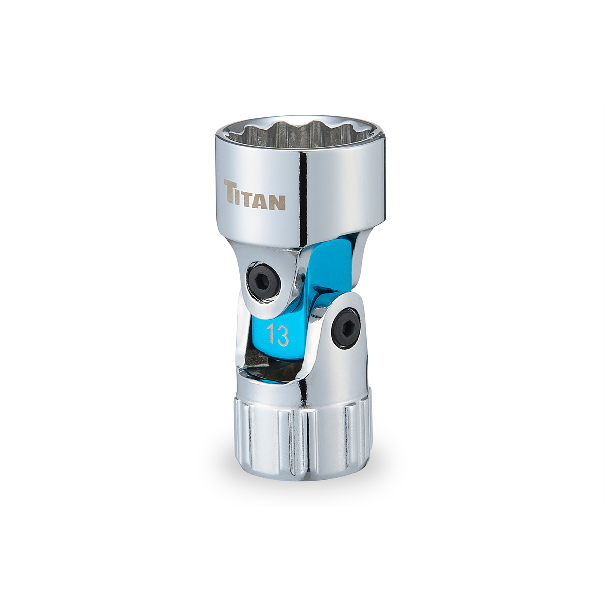 Titan 1/4 in. Drive Auto-Flex&trade; 13mm Socket
