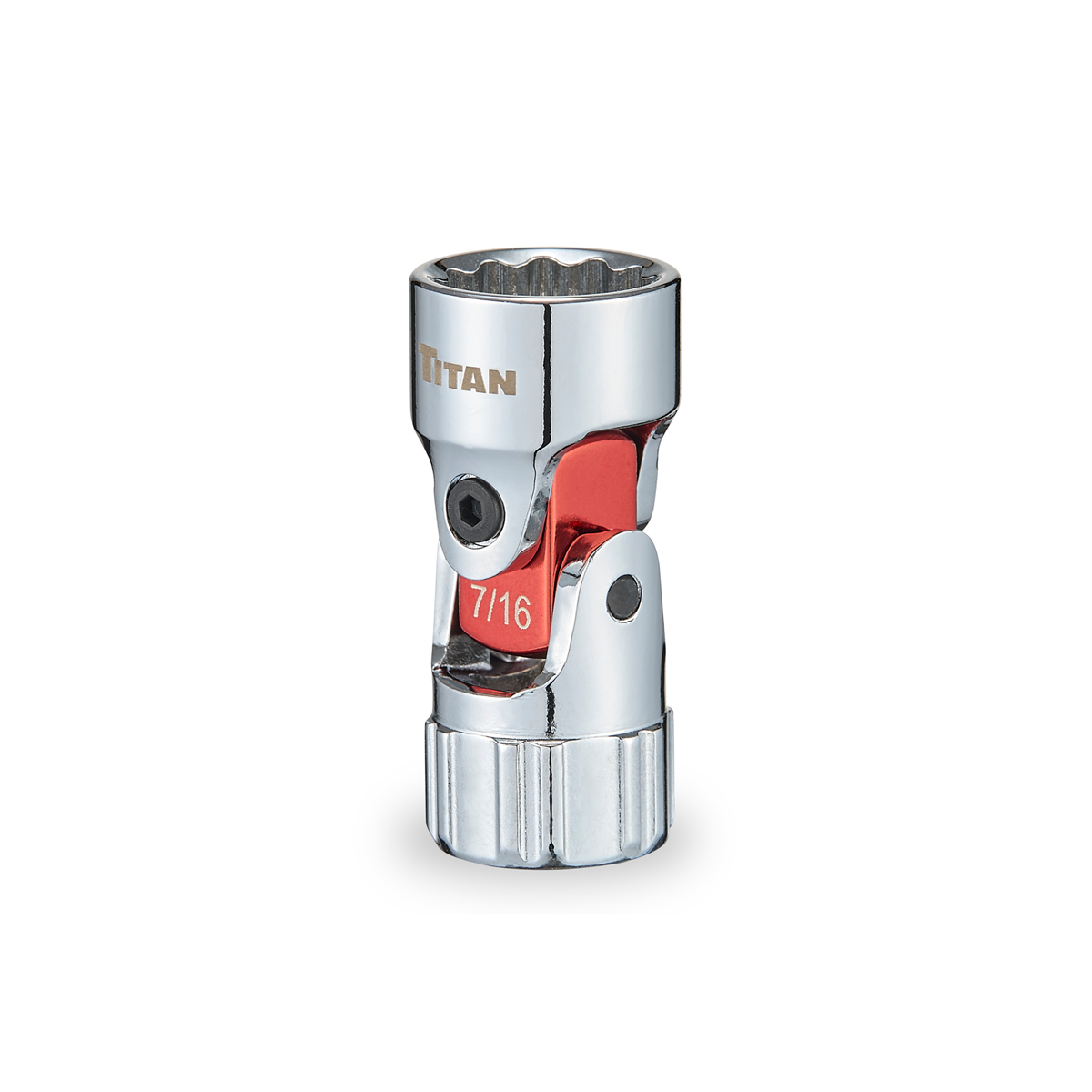 Titan 1/4 in. Drive Auto-Flex&trade; 7/16 in. Socket